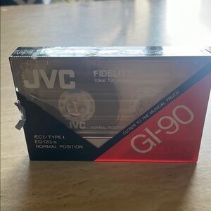 Vintage JVC Blank Cassette Tape